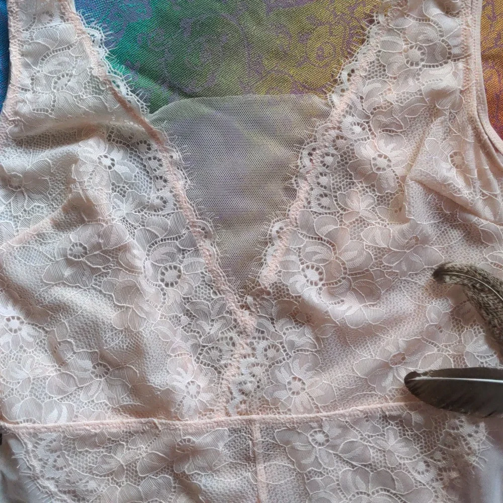 Vince Camuto Sheet Sexy Lace Bodysuit Small - Picture 3 of 4